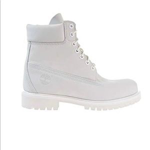 Timberland 6 inch Premium White Boot